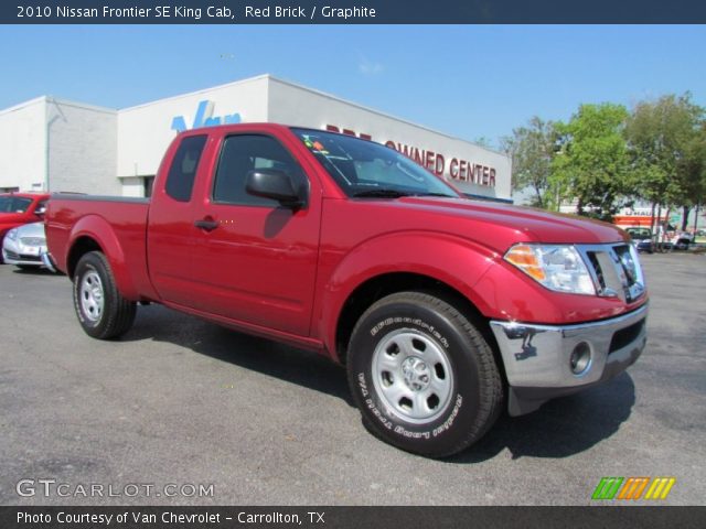2010 Nissan Frontier SE King Cab in Red Brick