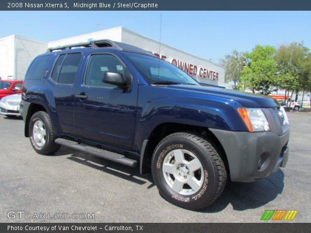 2008 Nissan Xterra S in Midnight Blue