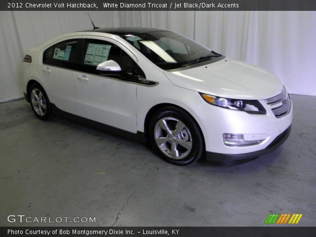 2012 Chevrolet Volt Hatchback in White Diamond Tricoat