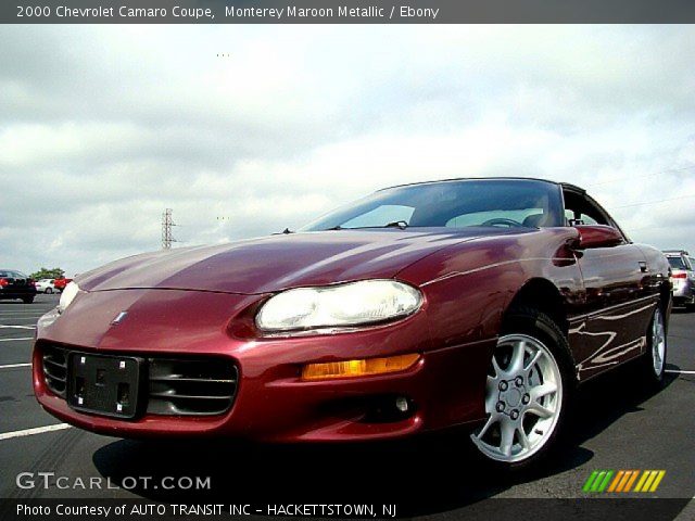 2000 Chevrolet Camaro Coupe in Monterey Maroon Metallic