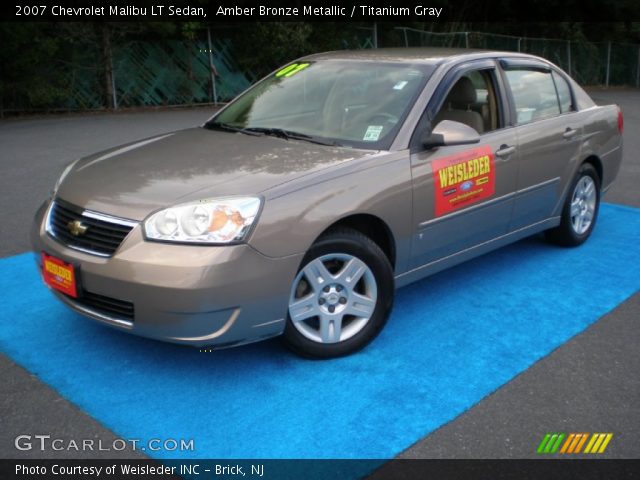 2007 Chevrolet Malibu LT Sedan in Amber Bronze Metallic