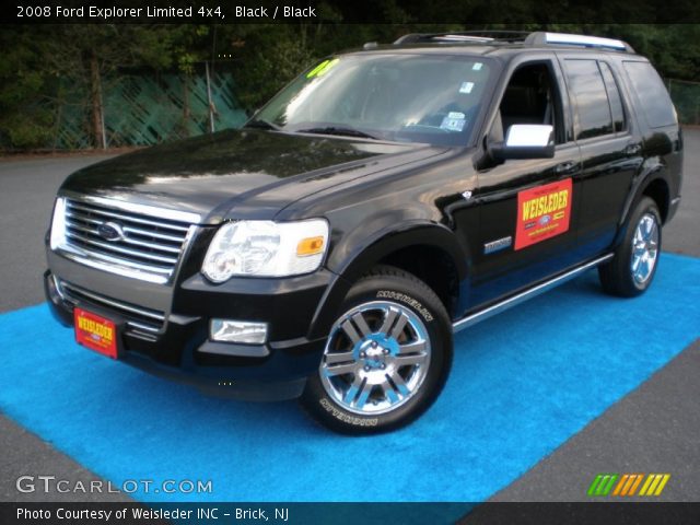 2008 Ford Explorer Limited 4x4 in Black