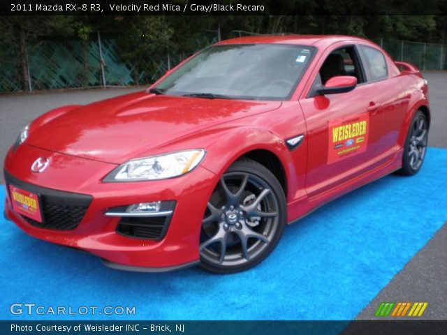 2011 Mazda RX-8 R3 in Velocity Red Mica