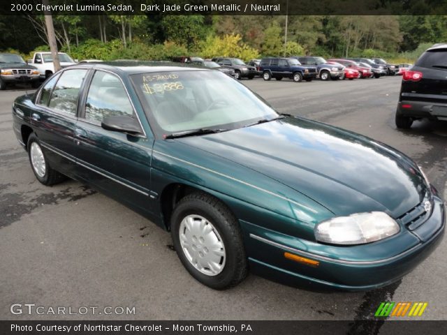2000 Chevrolet Lumina Sedan in Dark Jade Green Metallic