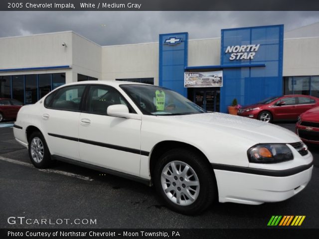 2005 Chevrolet Impala  in White