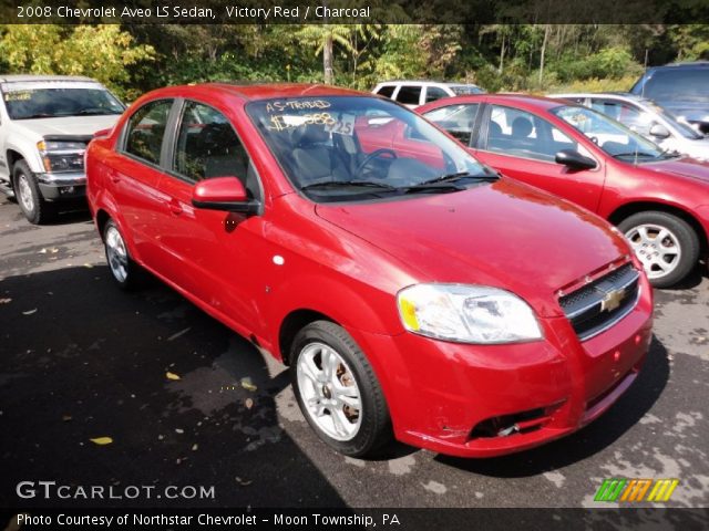 2008 Chevrolet Aveo LS Sedan in Victory Red