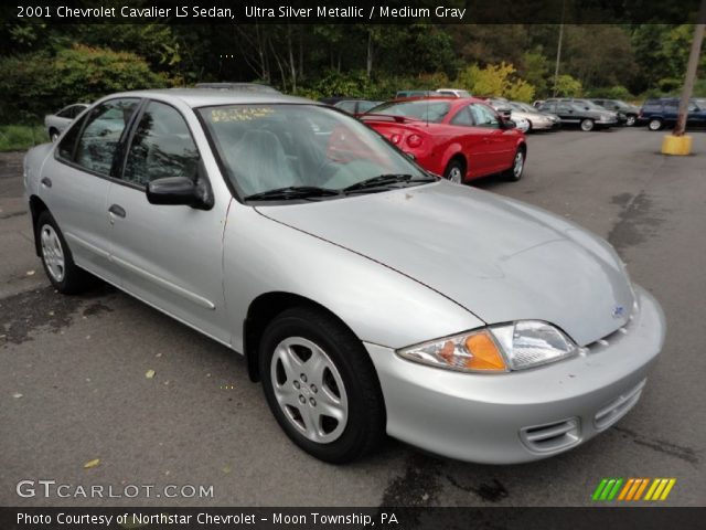 2001 Chevrolet Cavalier LS Sedan in Ultra Silver Metallic