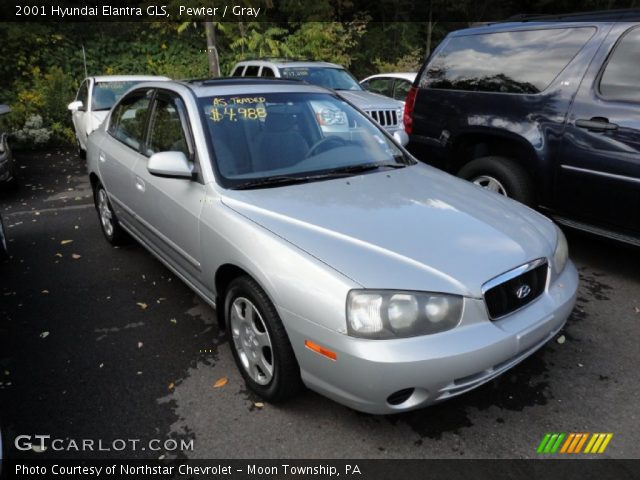 2001 Hyundai Elantra GLS in Pewter