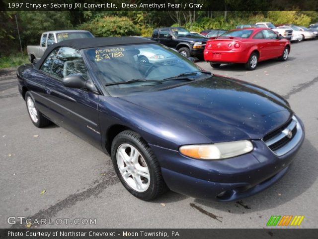 1997 Chrysler Sebring JXi Convertible in Deep Amethyst Pearl