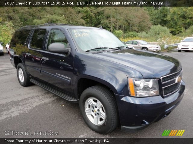 2007 Chevrolet Suburban 1500 LS 4x4 in Dark Blue Metallic