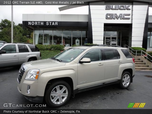 2012 GMC Terrain SLE AWD in Gold Mist Metallic