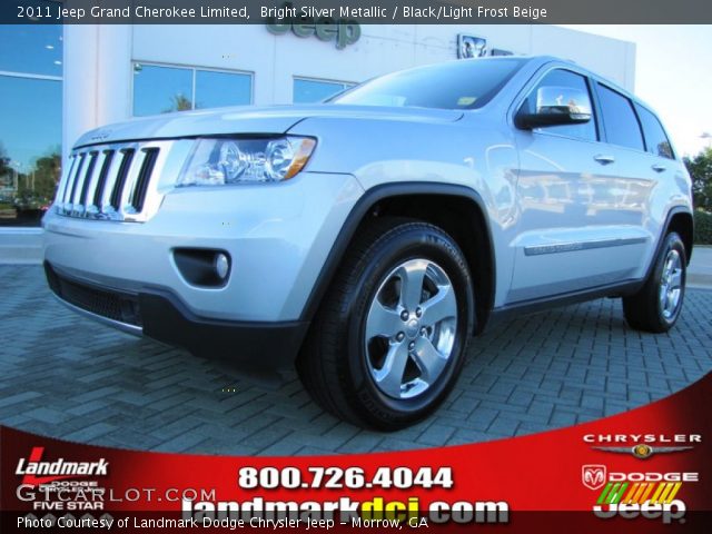 2011 Jeep Grand Cherokee Limited in Bright Silver Metallic