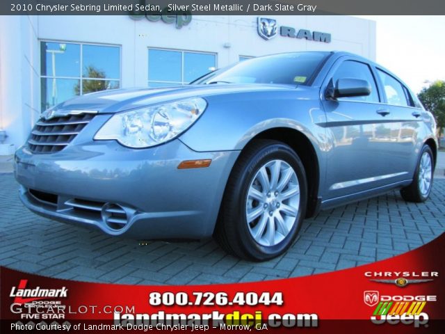 2010 Chrysler Sebring Limited Sedan in Silver Steel Metallic