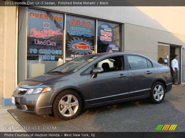 2011 Honda Civic LX-S Sedan in Polished Metal Metallic