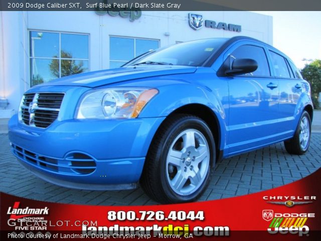 2009 Dodge Caliber SXT in Surf Blue Pearl