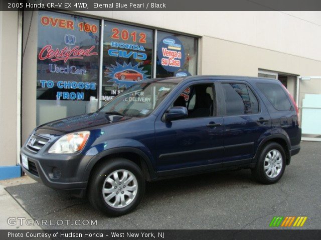 2005 Honda CR-V EX 4WD in Eternal Blue Pearl
