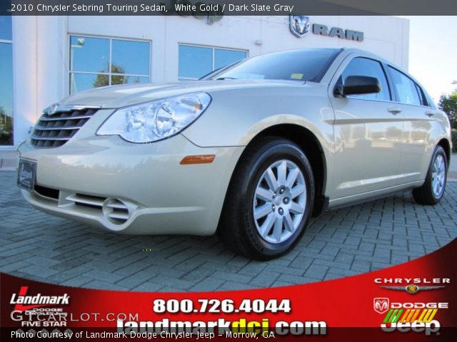 2010 Chrysler Sebring Touring Sedan in White Gold