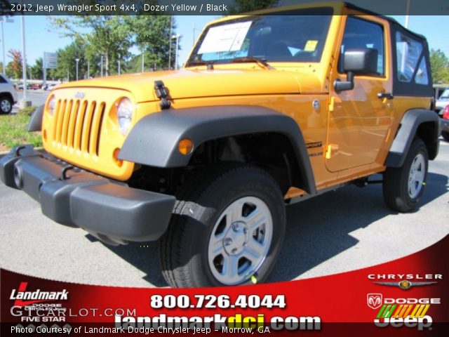 2012 Jeep Wrangler Sport 4x4 in Dozer Yellow