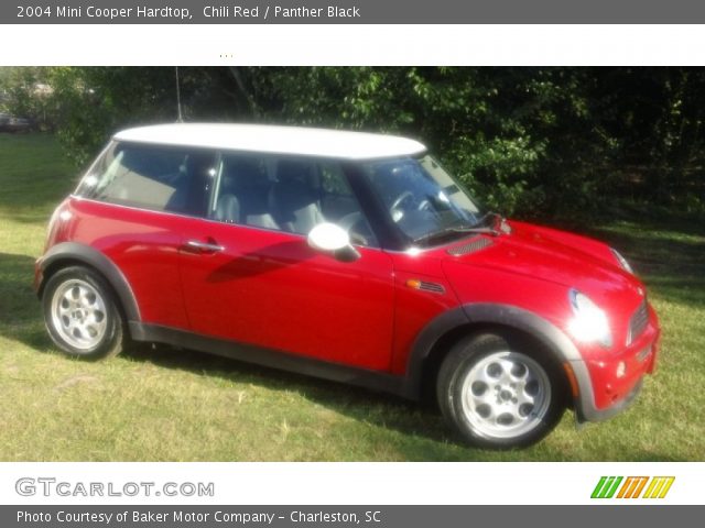 2004 Mini Cooper Hardtop in Chili Red