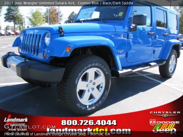 2012 Jeep Wrangler Unlimited Sahara 4x4 in Cosmos Blue