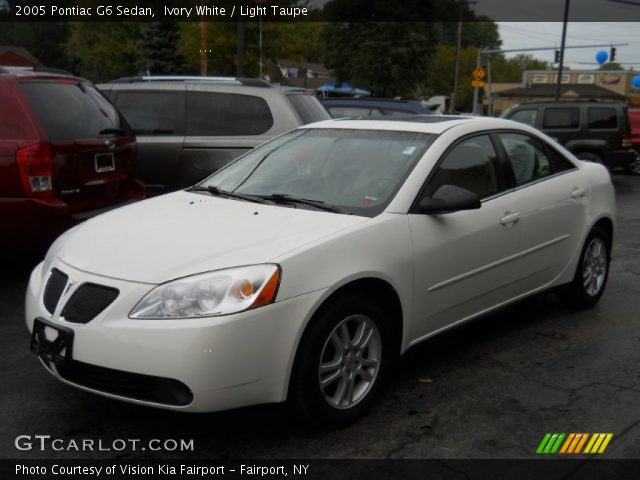 2005 Pontiac G6 Sedan in Ivory White