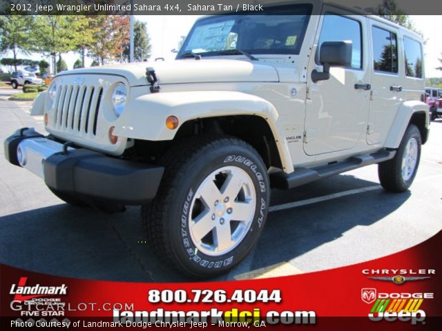 2012 Jeep Wrangler Unlimited Sahara 4x4 in Sahara Tan