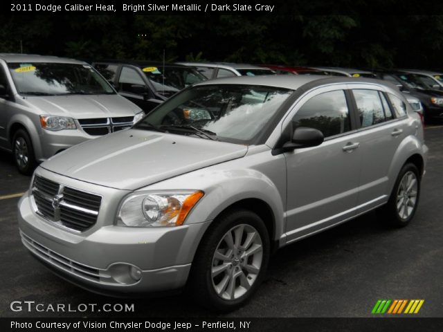 2011 Dodge Caliber Heat in Bright Silver Metallic