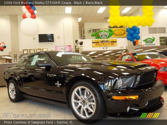 2009 Ford Mustang Shelby GT500KR Coupe in Black