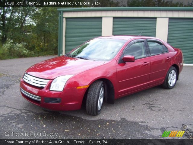 2008 Ford Fusion SE in Redfire Metallic