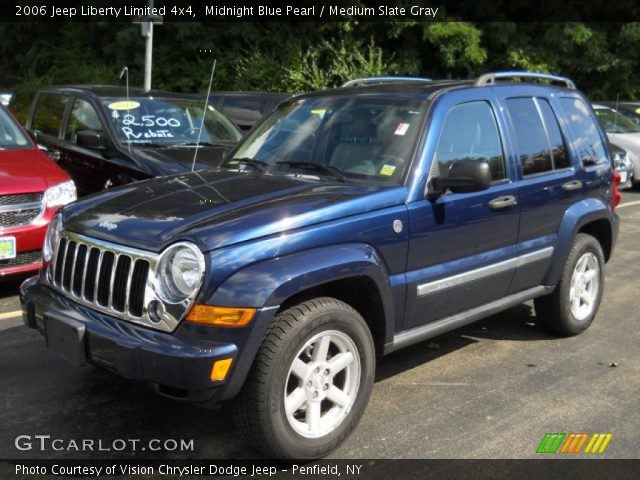 2006 Jeep Liberty Limited 4x4 in Midnight Blue Pearl