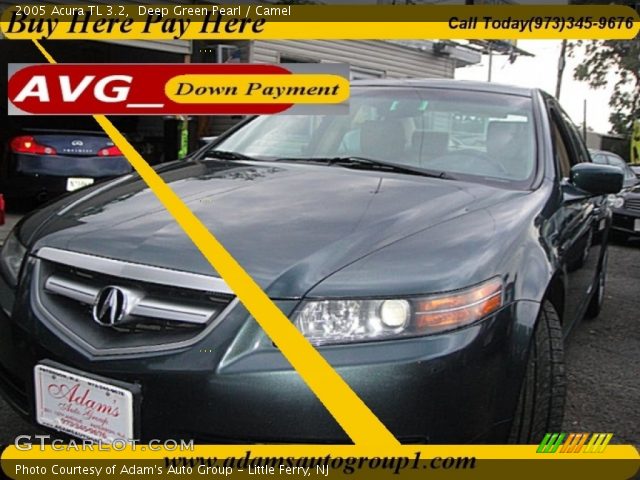 2005 Acura TL 3.2 in Deep Green Pearl