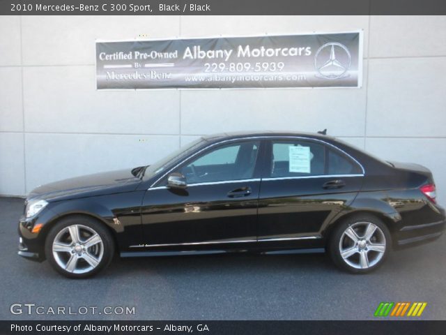 2010 Mercedes-Benz C 300 Sport in Black