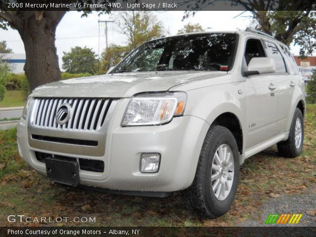 2008 Mercury Mariner V6 Premier 4WD in Light Sage