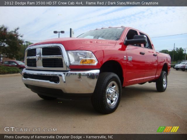 2012 Dodge Ram 3500 HD ST Crew Cab 4x4 in Flame Red