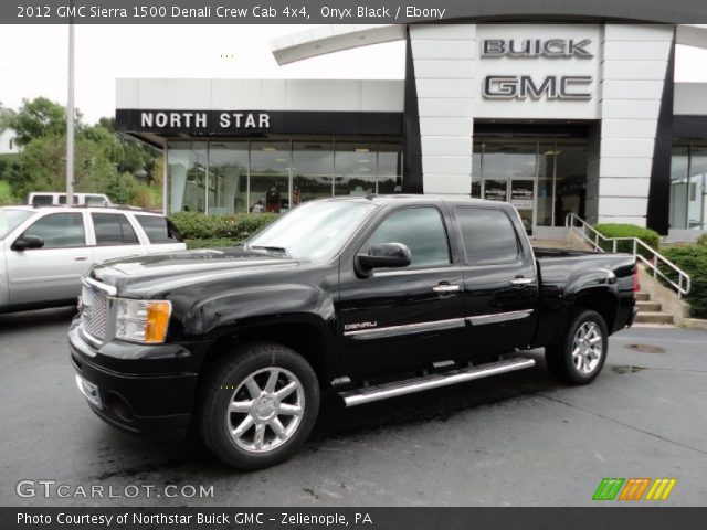 2012 GMC Sierra 1500 Denali Crew Cab 4x4 in Onyx Black