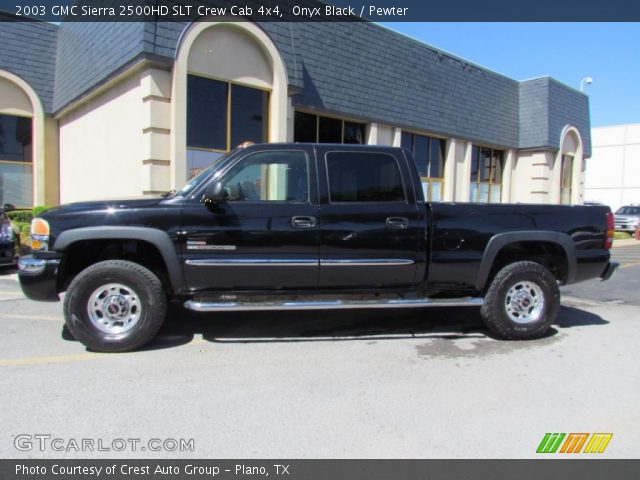 2003 GMC Sierra 2500HD SLT Crew Cab 4x4 in Onyx Black