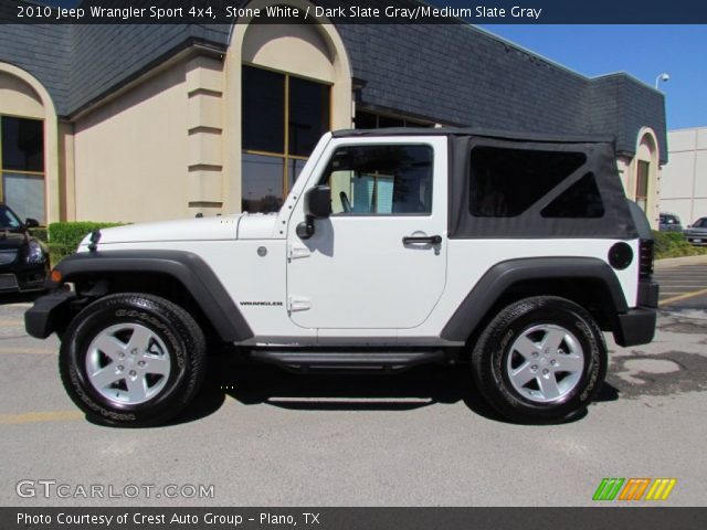 2010 Jeep Wrangler Sport 4x4 in Stone White