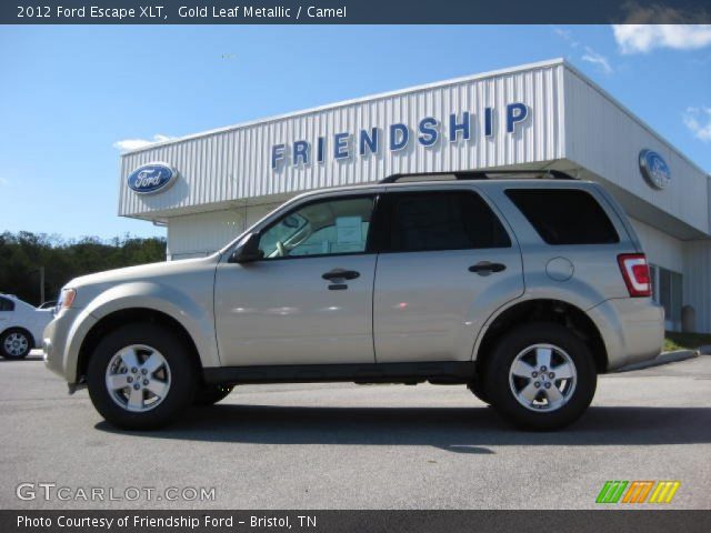 2012 Ford Escape XLT in Gold Leaf Metallic