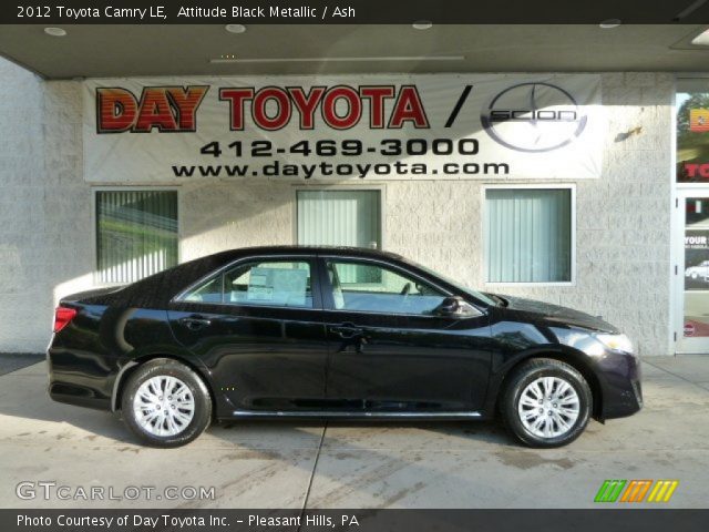 2012 Toyota Camry LE in Attitude Black Metallic