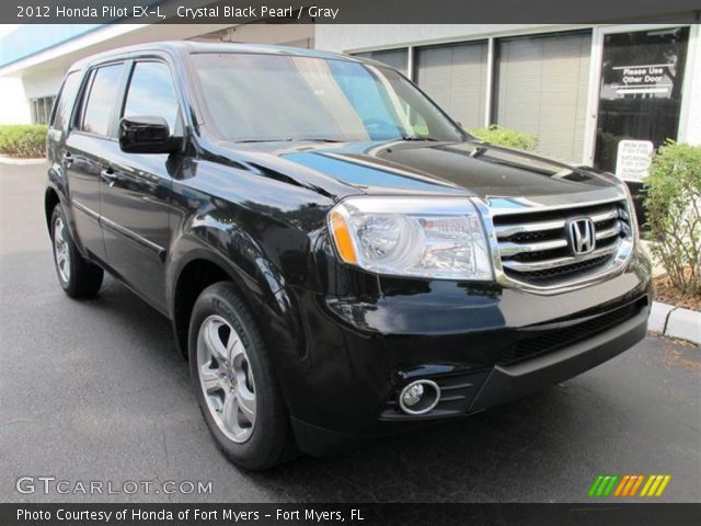 2012 Honda Pilot EX-L in Crystal Black Pearl