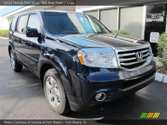 2012 Honda Pilot EX-L in Bali Blue Pearl