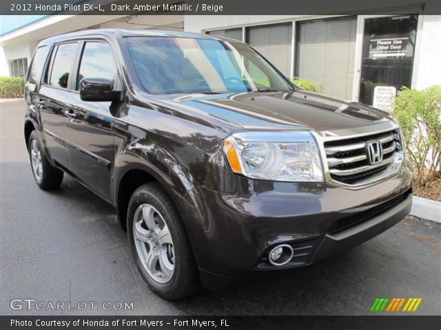 2012 Honda Pilot EX-L in Dark Amber Metallic
