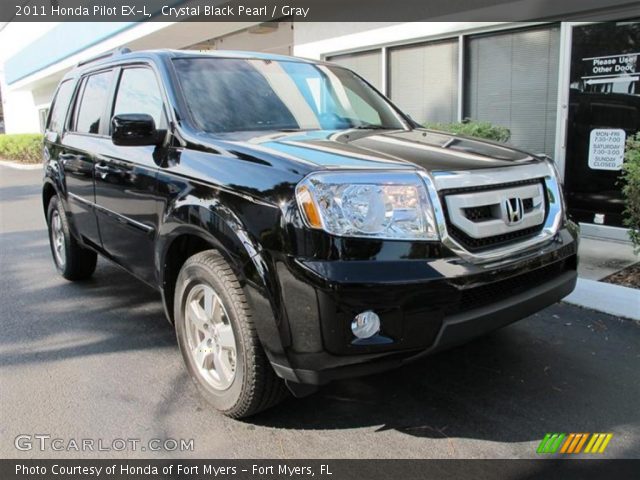 2011 Honda Pilot EX-L in Crystal Black Pearl