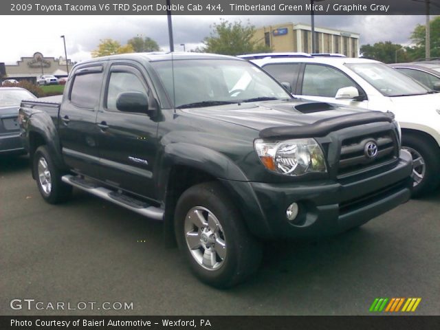 2009 Toyota Tacoma V6 TRD Sport Double Cab 4x4 in Timberland Green Mica