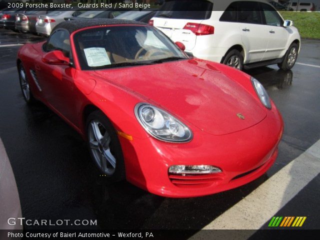 2009 Porsche Boxster  in Guards Red