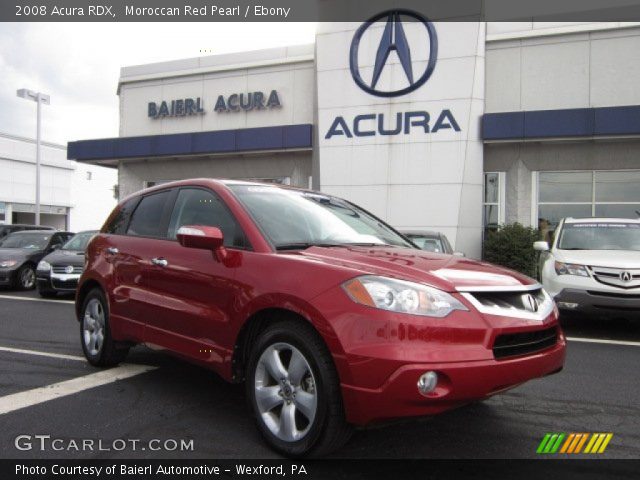 2008 Acura RDX  in Moroccan Red Pearl