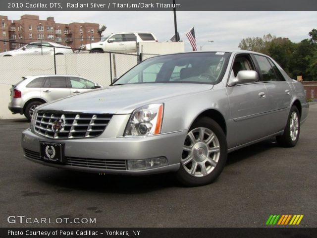 2010 Cadillac DTS  in Radiant Silver