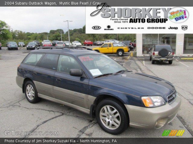 2004 Subaru Outback Wagon in Mystic Blue Pearl