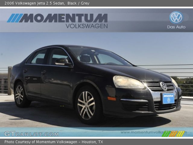 2006 Volkswagen Jetta 2.5 Sedan in Black