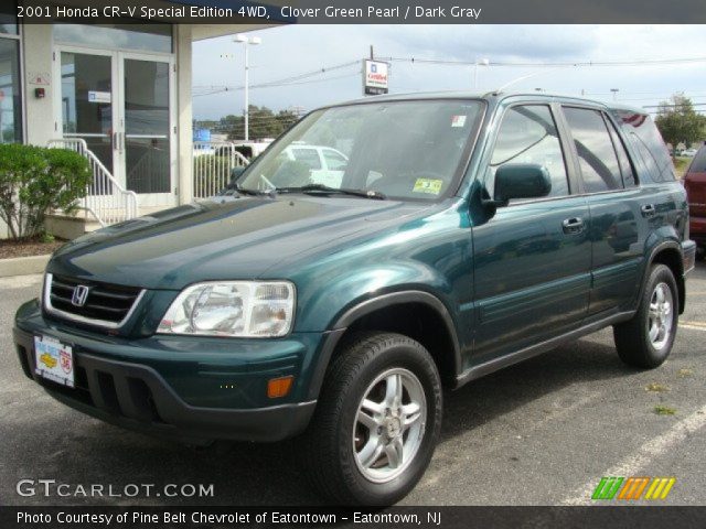2001 Honda CR-V Special Edition 4WD in Clover Green Pearl